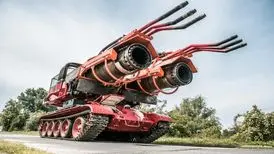 10 وسیله نقلیه عجیب که توسط نیروهای نظامی به خدمت گرفته شده اند! +عکس