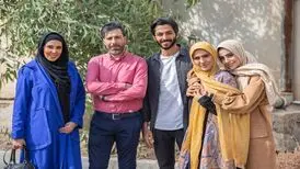 پشت صحنه پُر از خنده احساسی ترین سکانس سریال ازسرنوشت با حضور مجید واشقانی، مونا کرمی و کیسان دیباج