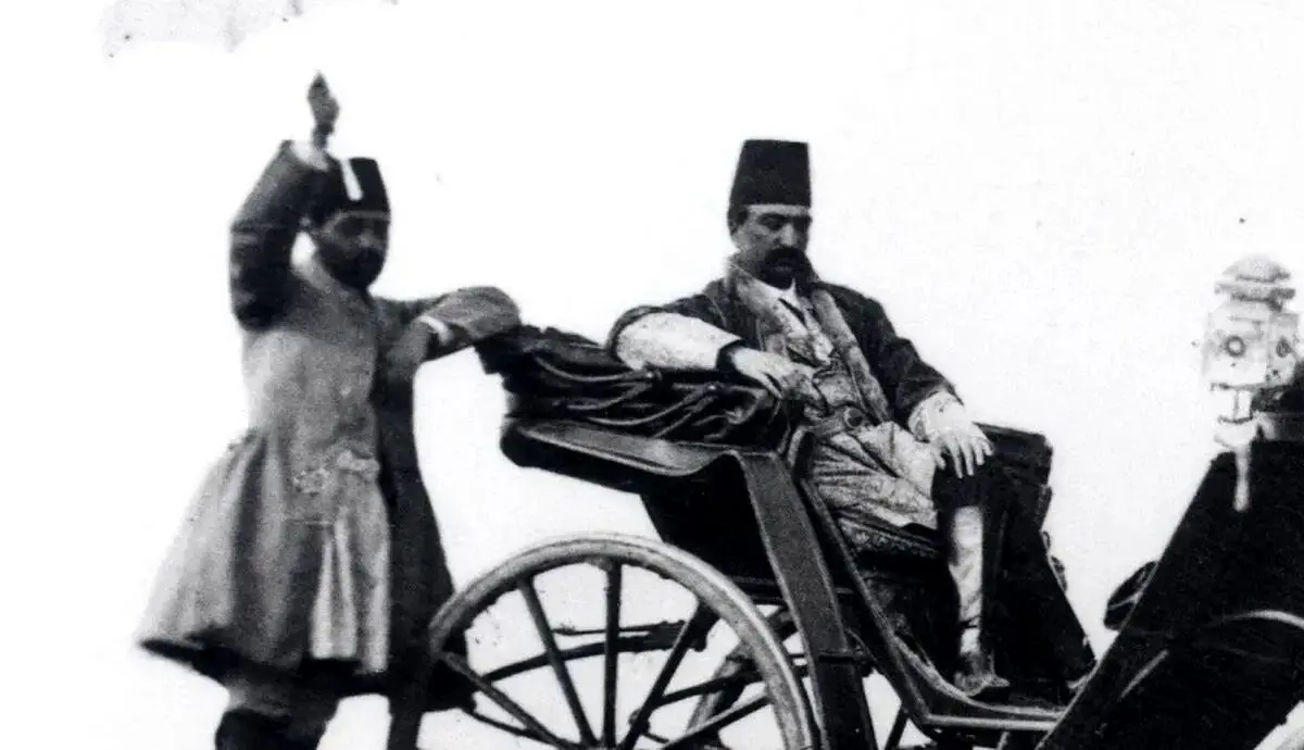 کاروان ناصرالدین شاه در جادۀ شمال