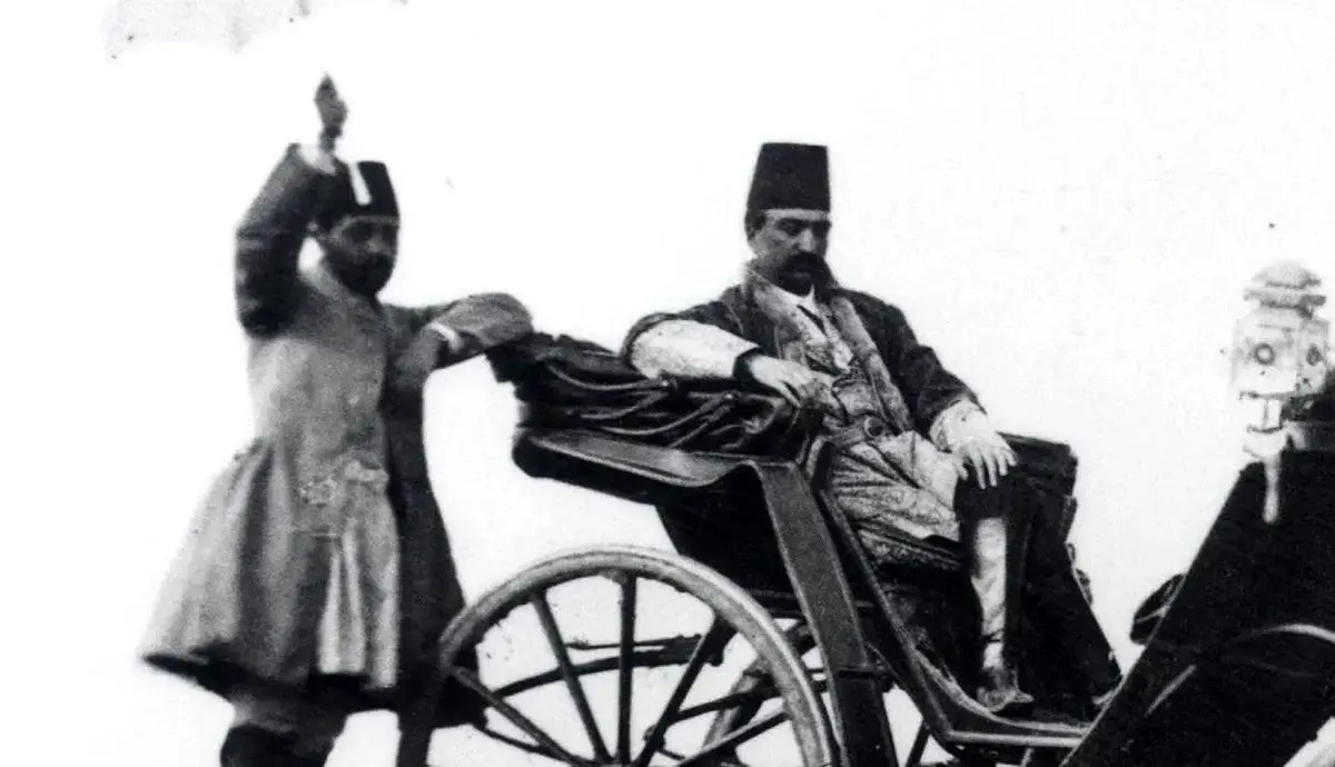 کاروان ناصرالدین شاه در جادۀ شمال