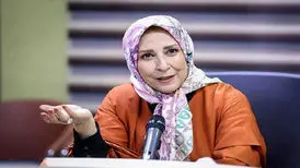 گریم عجیب و متفاوت خانم بازیگر
