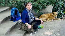 بهنوش طباطبایی در حال تمرین تئاتر / عکس
