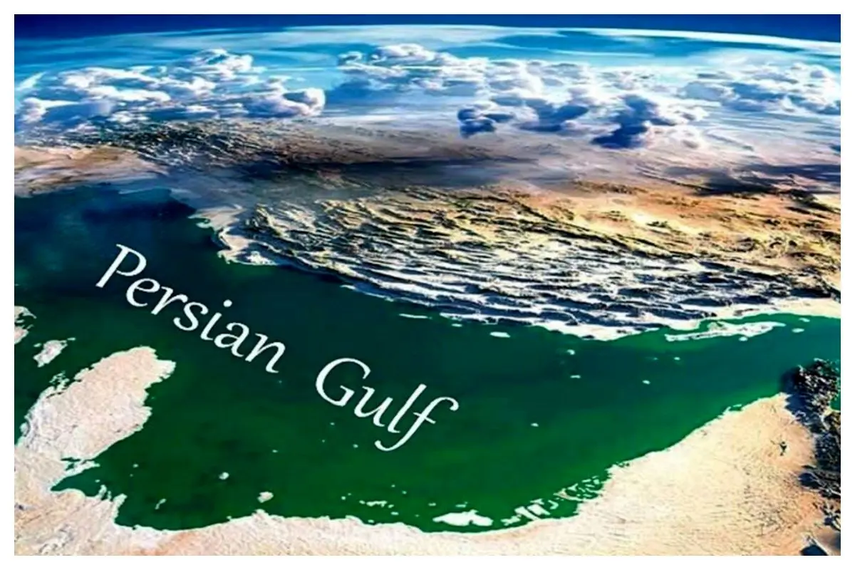 تصویر سنگ قبر سرباز آمریکا با عبارت «خلیج فارس»