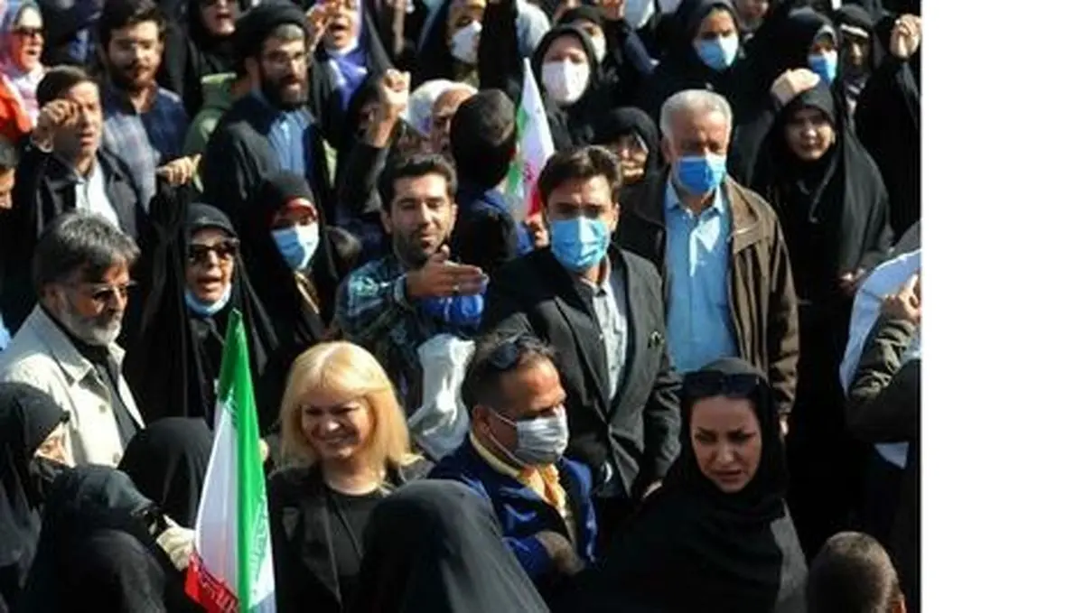 ماجرای زن بی حجاب در راهپیمایی۱۳ آبان و واکنش اصولگرایان
