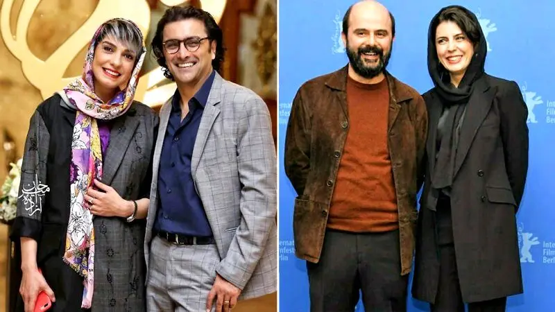 این 9 زوج هنرمند بعد از سال ها هنوز عاشق اند/ محبوب‌ترین زوج‌های سینمای ایران
