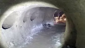یک شهرِ زیرزمینی دوره اشکانی در اصفهان کشف شد
