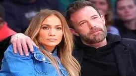 عکس های جالب جنیفر و بن افلک در حال تماشای مسابقه بسکتبال