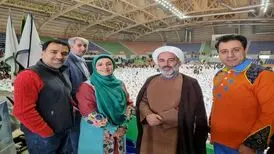 بزرگترین مراسم جشن تکلیف دختران کشور برگزار شد
