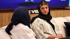 عکس دو نفره مهسا طهماسبی و پدرش

