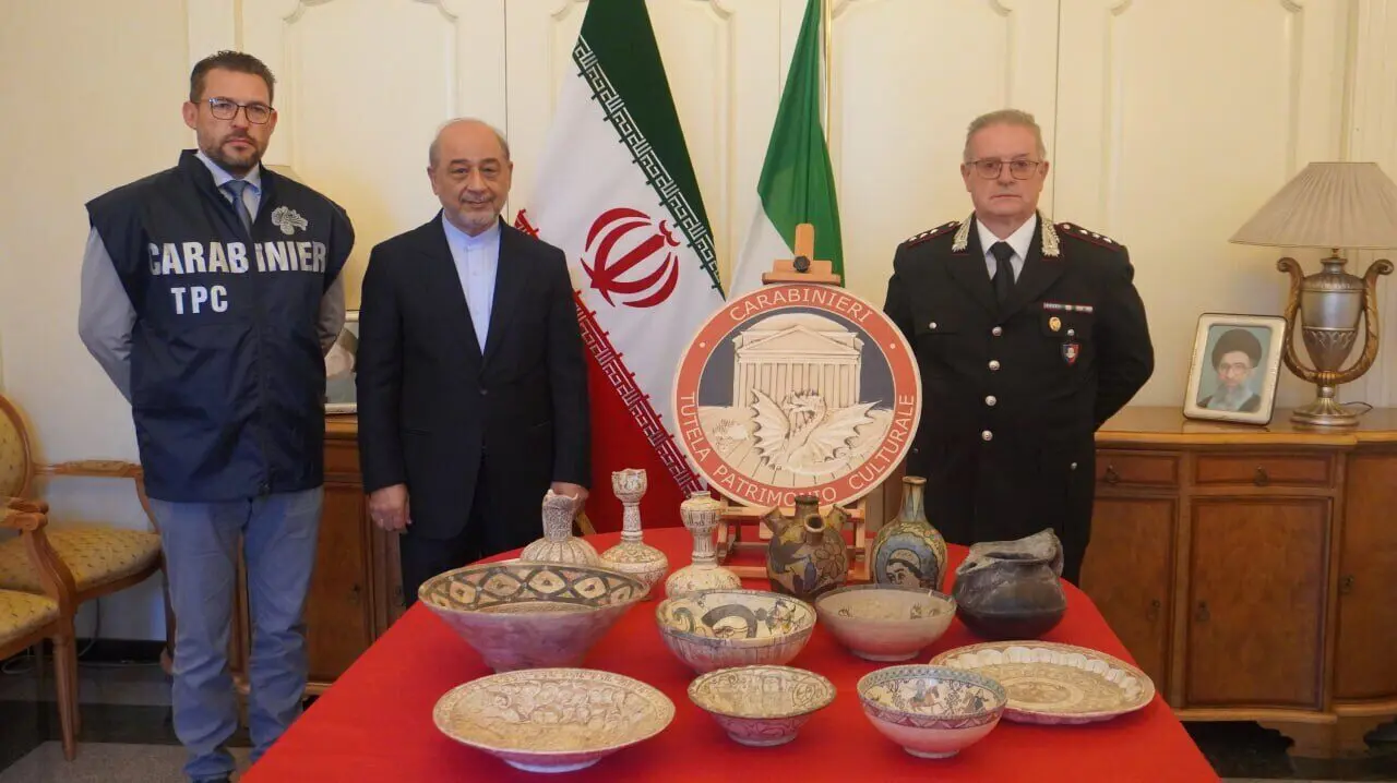 میراث ایران از ایتالیا بازگشت