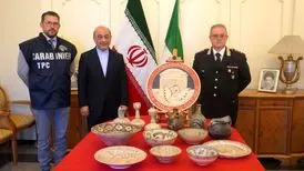 میراث ایران از ایتالیا بازگشت
