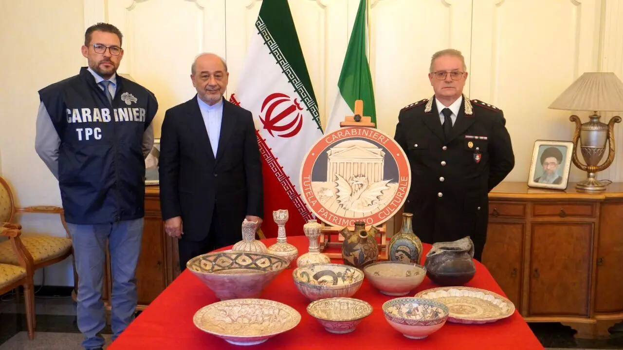 میراث ایران از ایتالیا بازگشت