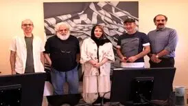 سهیلا نجم، رامین ناصر نصیر و عرفان ناظر داوران بخش ترجمه ادبیات نمایشی
