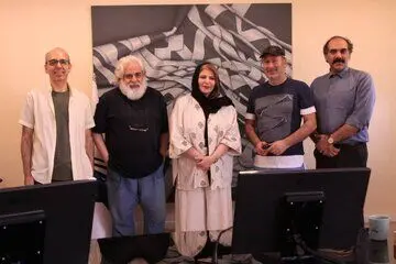 سهیلا نجم، رامین ناصر نصیر و عرفان ناظر داوران بخش ترجمه ادبیات نمایشی
