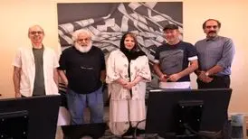 سهیلا نجم، رامین ناصر نصیر و عرفان ناظر داوران بخش ترجمه ادبیات نمایشی
