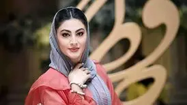 تغییر چهره شدید مریم مومن با آرایش غلیظ
