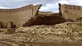 تخریب یخچال تاریخی سیرجان و قلعه نرماشیر
