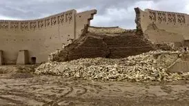 تخریب یخچال تاریخی سیرجان و قلعه نرماشیر
