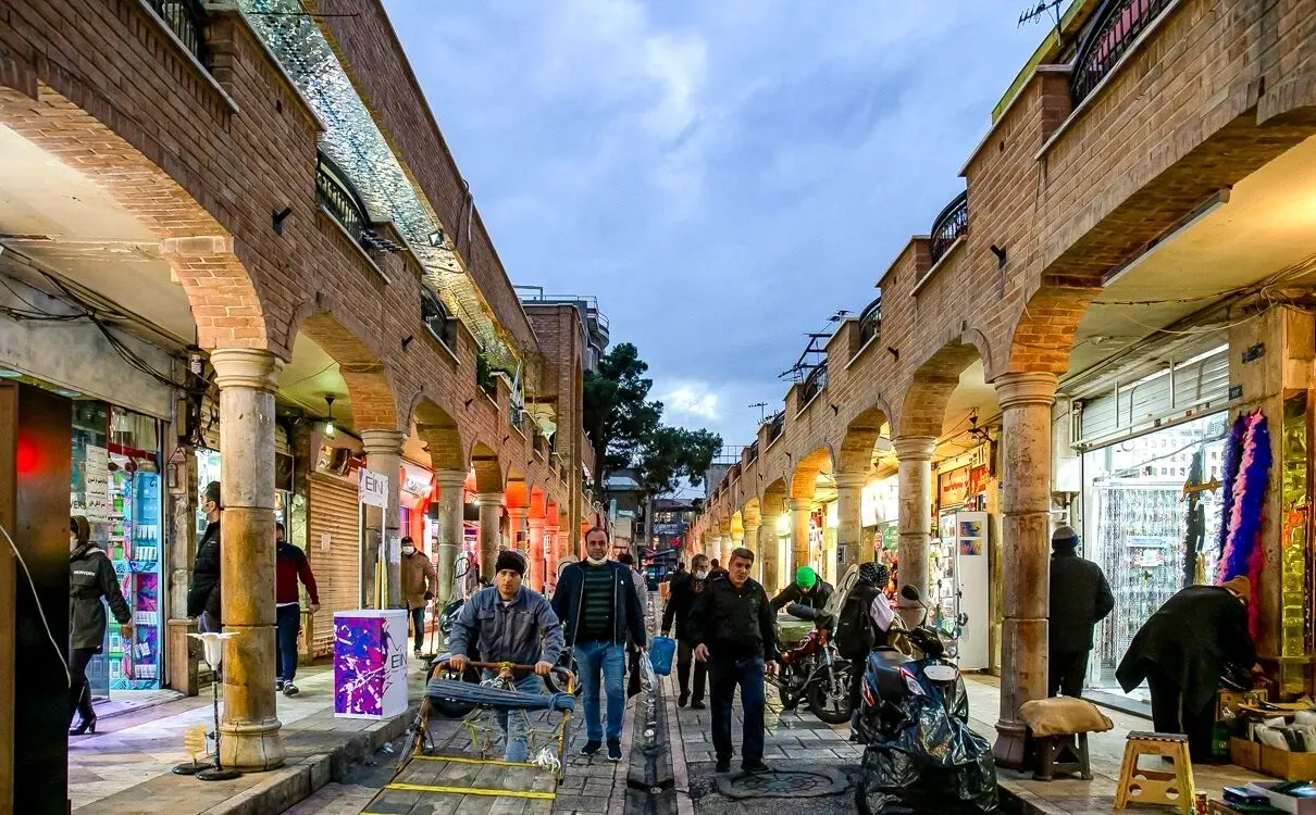  کوچه ۲۰۰ ساله تهران +  عکس