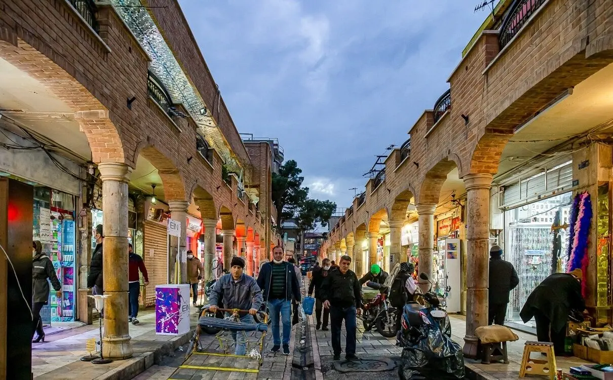  کوچه ۲۰۰ ساله تهران +  عکس