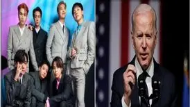 بایدن گروه بی‌تی‌اس را به کاخ سفید دعوت کرد/رئیس‌جمهور آمریکا با کمک مخنث‌ها به جنگ نفرت‌زدایی از آسیایی‌ها می‌رود!