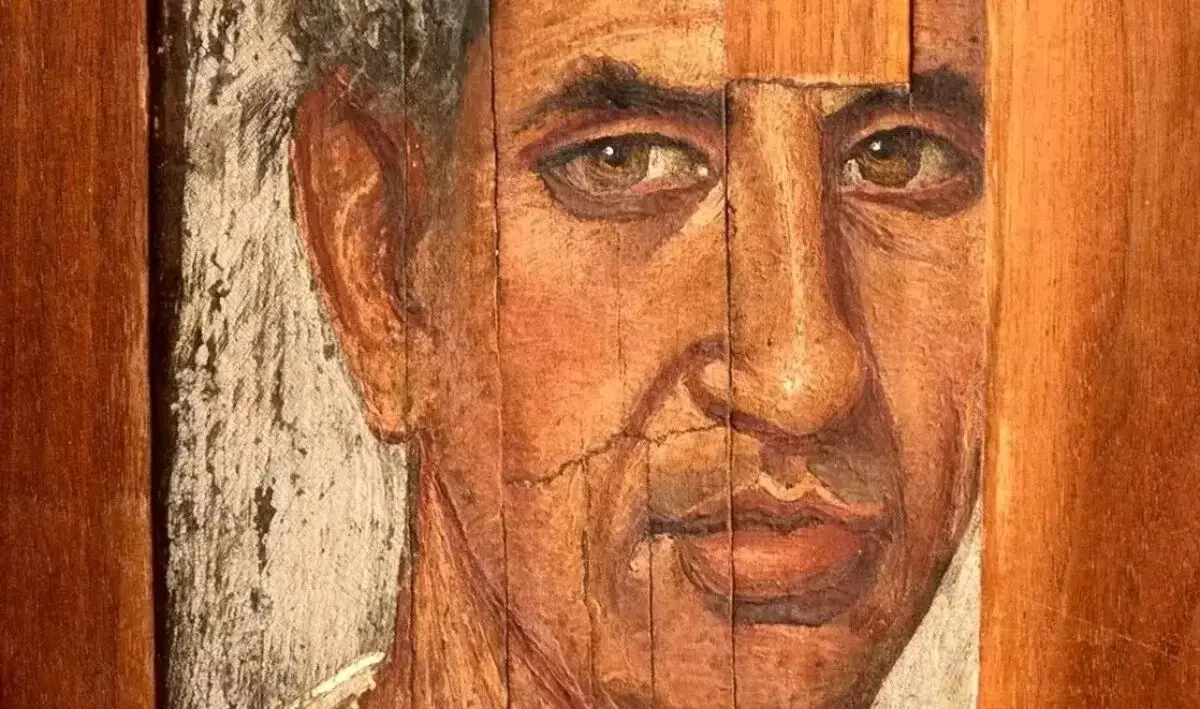 نقاشی ۲ هزارسالۀ مصری با ظاهر بسیار مدرن