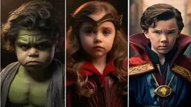 کودکی کیوت قهرمانان مارول!