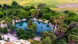 باغ «چشمه‌بلقیس» چرام کهگیلویه و بویراحمد ؛ پیوند طبیعت و تاریخ