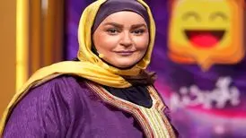 حامد آهنگی چاقی نعیمه نظام‌دوست را سوژه کرد
