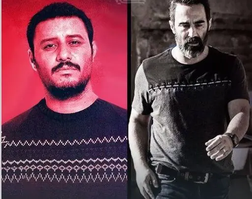 چهره متفاوت محسن تنابنده و جواد عزتی در عروسی دختر سعید آقاخانی