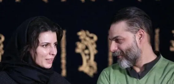 نوید محمدزاده و لیلا حاتمی در فیلم روستایی نیستند