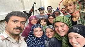 «شایع» در کنار «بهتاش فریبا» سریال پایتخت در پشت صحنه یک نمایش
