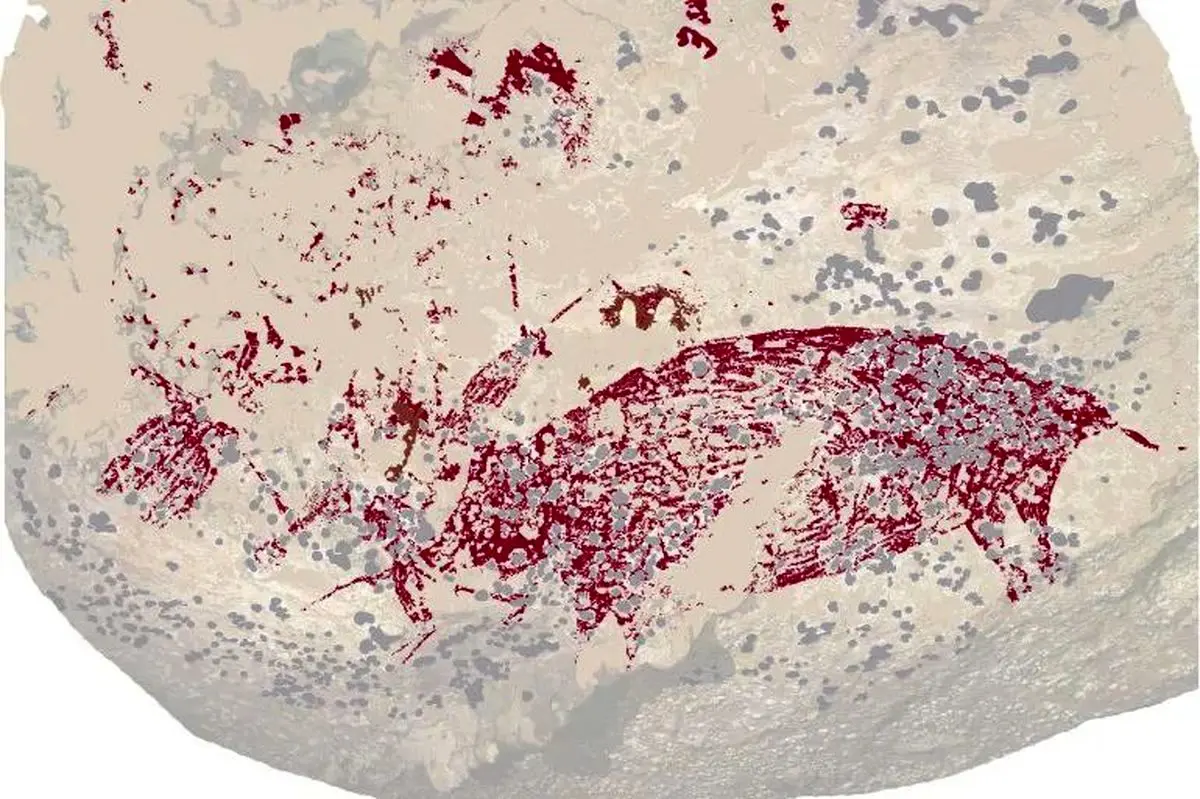 قدیمی ترین اثر هنری جهان در غاری در اندونزی کشف شد
