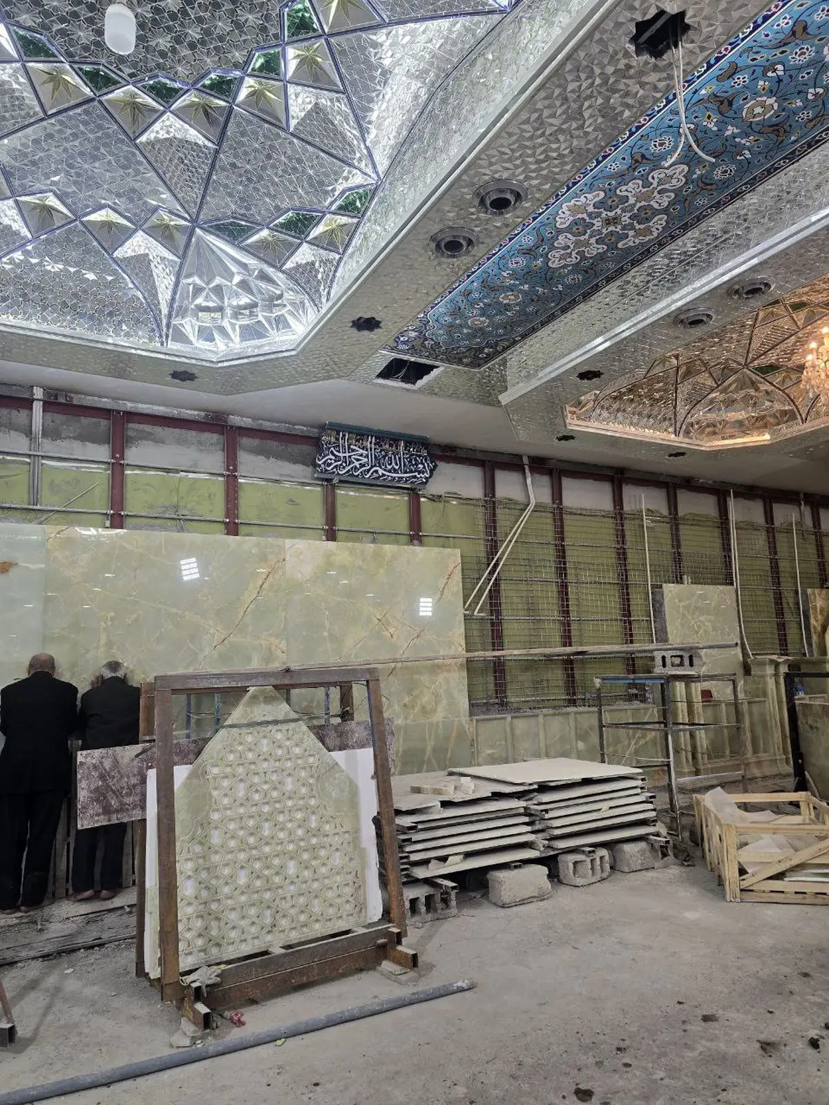 سرداب مطهر در حال ساخت سیدالشهدا؛ نزدیک ترین مکان در دسترس به پیکر مطهر حضرت/ تصاویر
