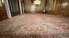 فرش 114 ساله عثمانی در کاخ صلح لاهه
