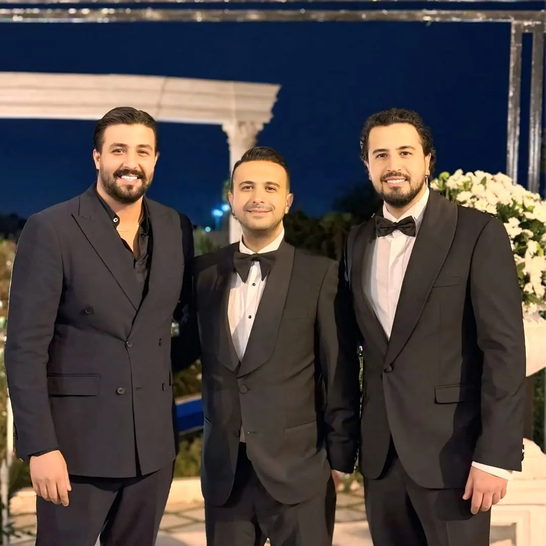 مهرداد صدیقیان در عروسی برادرش / عکس
