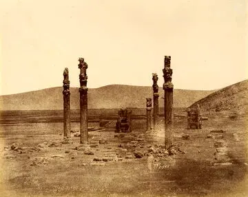 اولین عکس از لوح طلایی تخت جمشید
