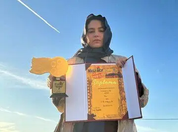 «عروسک» راحله کرمی در فرانسه درخشید
