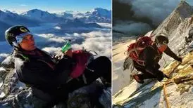 جولیان سندز بازیگر بریتانیایی در کوه‌های آمریکا گم شد
