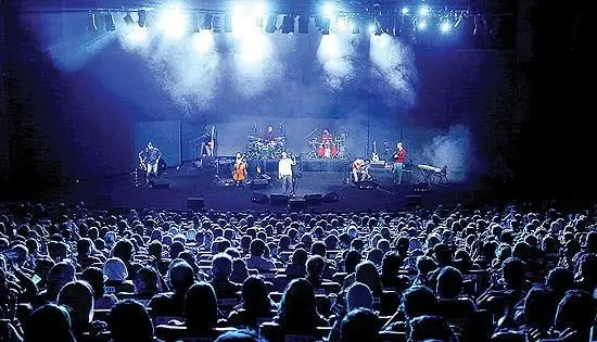 سال گذشته ۱۶۰۰ کنسرت برگزارشد
