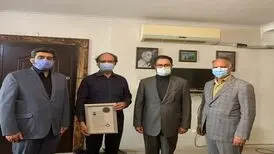 علی جهاندار و شریفیان گواهینامه درجه یک هنری گرفتند