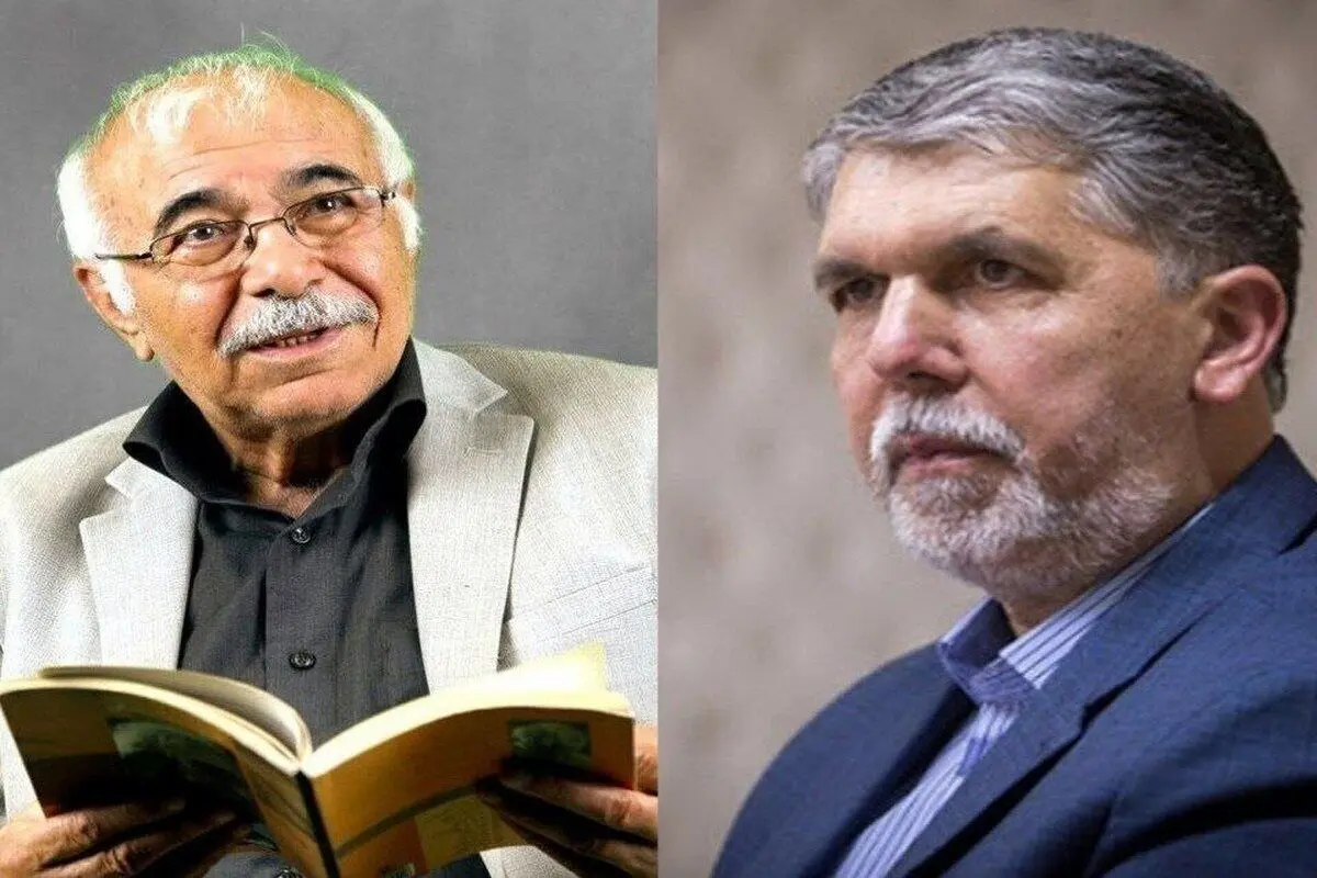 عیادت وزیر فرهنگ از محمدعلی بهمنی
