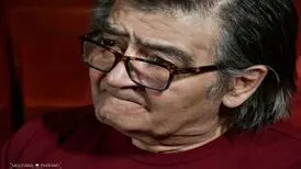 رضا رویگری ۴۳ ساله در کنار افسانه بایگان سال ۱۳۶۸