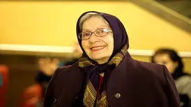 شیرین یزدانبخش در بستر بیماری
