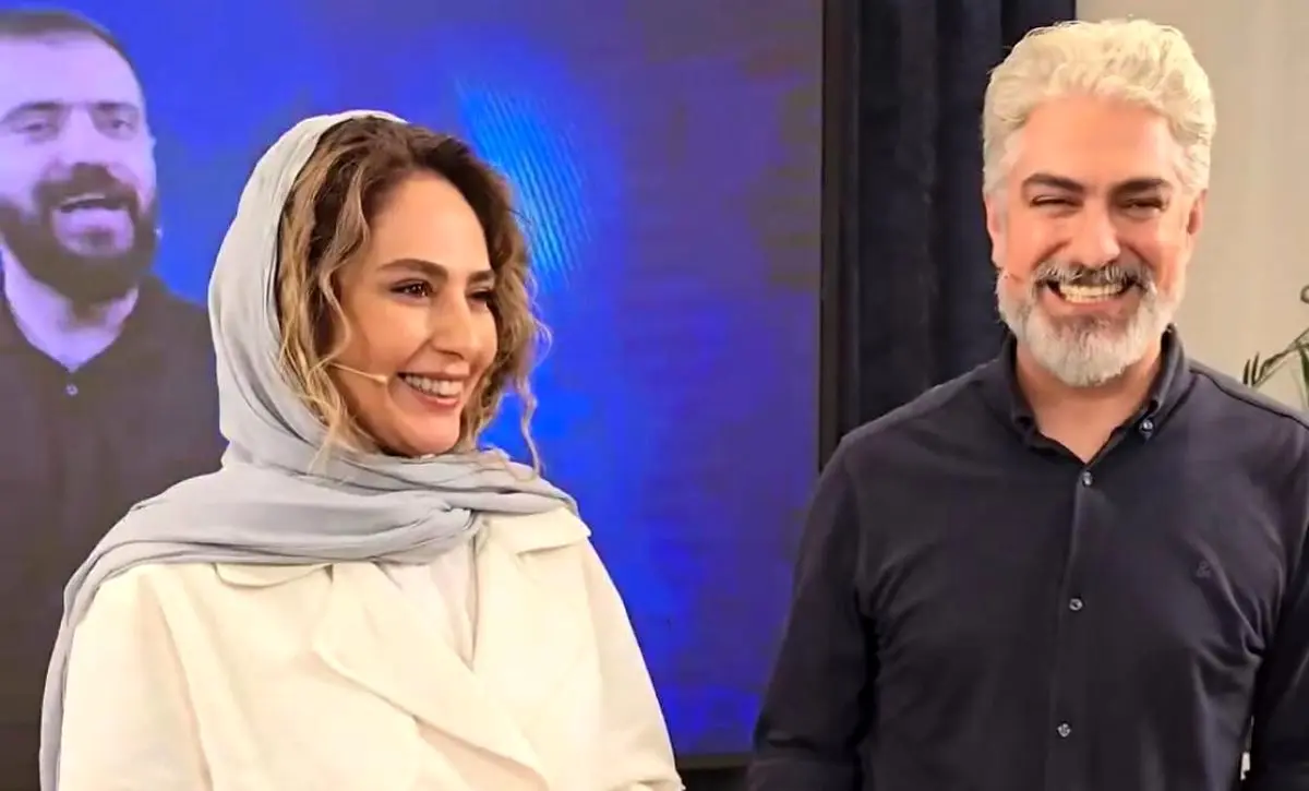 حضور رعنا آزادی ور و مهدی پاکدل در برنامه عادل فردوسی پور