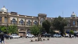 عکس دیدنی از میدان حسن آباد تهران در دهه ۲۰
