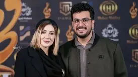 علاقه شدید قیاسی به همسرش، حرص این خانم را درآورد/ ویدئو