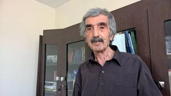 احمد گلشیری در بیمارستان