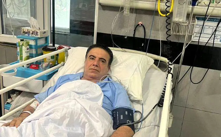 تهیه کننده مشهور و بازیگر فیلم های مهران مدیری ،دچار عاضه قلبی شد
