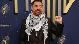 خاویر باردم چفیه پوشید
